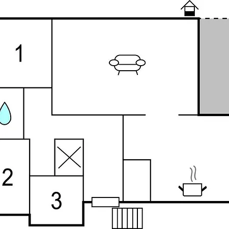 Four Bedroom Holiday In Holiday home